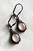 Medium Pink Shell Earrings