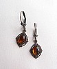 Small Baltic Amber Earrings