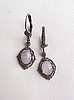 Small Rose Quarts Earrings