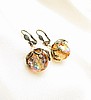 Tangerine Lantern Earrings