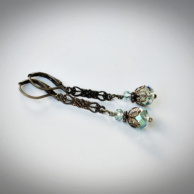 Lilliput Crystal Earrings - Available in 8 Colours