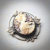 Lady Jane Large Cameo Brooch/Pendant