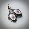 Frosted Floral Earrings