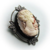 Lady Alexandra Small Cameo Brooch/Pendant